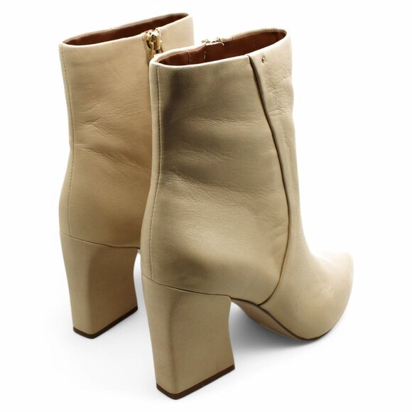 Franco Sarto Womens Vesi Leather Ankle Booties - Picture 5 of 8